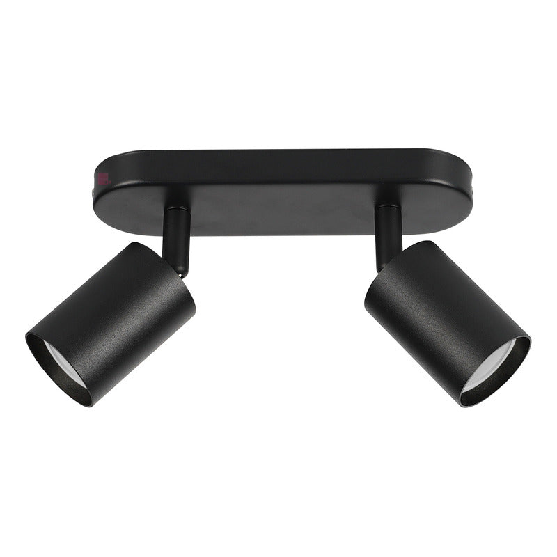 Lampara Aplique De Pared Loop 2 Luces Led Diseño Buena Luz