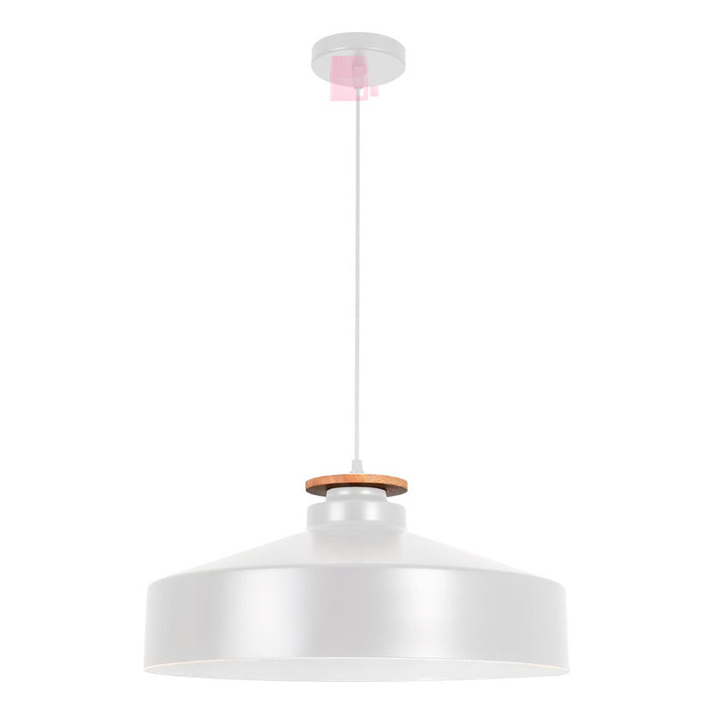 Lampara Colgante Wood Iluminacion Led Decorativa Buena Luz