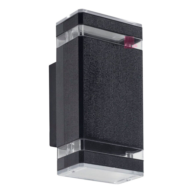 Aplique Pro De Pared Exterior Doble Luz Led Ip65 Buena Luz