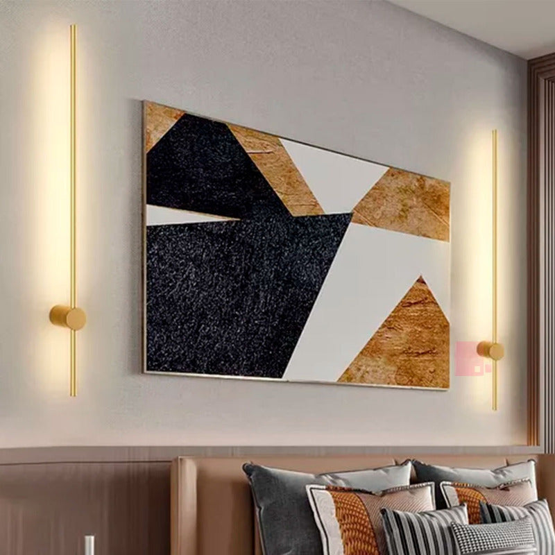 Aplique Pared Tower Diseño Espejo Lámpara Led Buena Luz