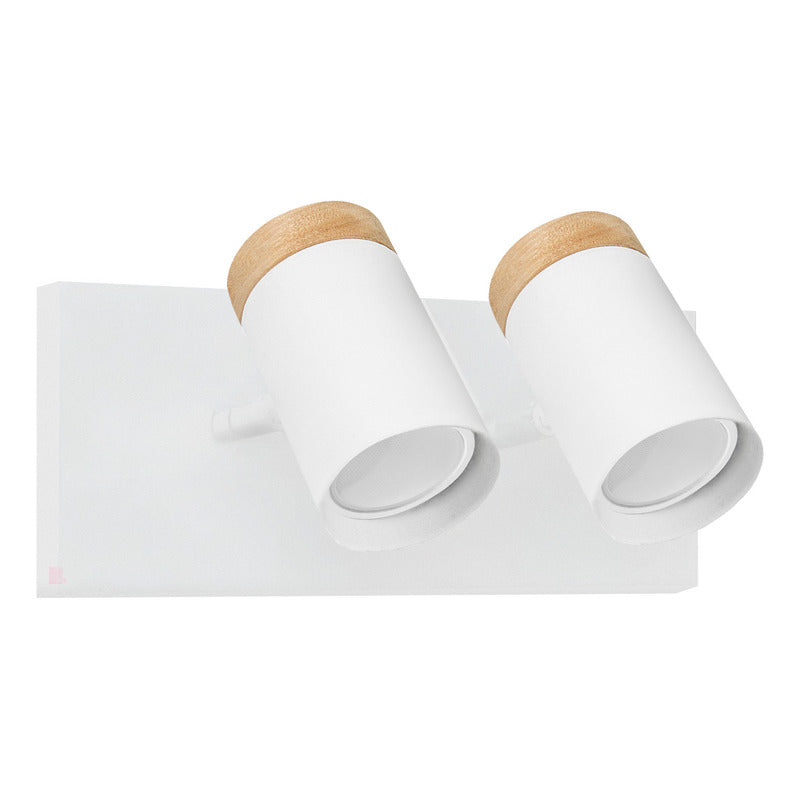 Plafón Dolby 2 Luces Techo Iluminacion Led Diseño Buena Luz