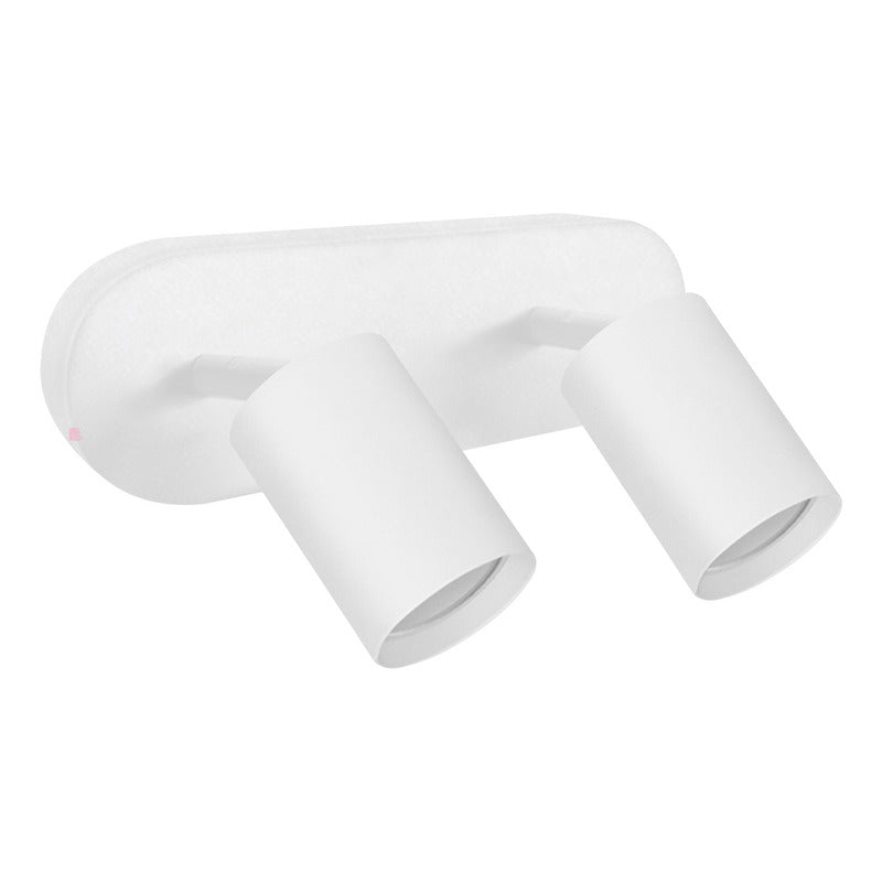 Lampara Aplique De Pared Loop 2 Luces Led Diseño Buena Luz