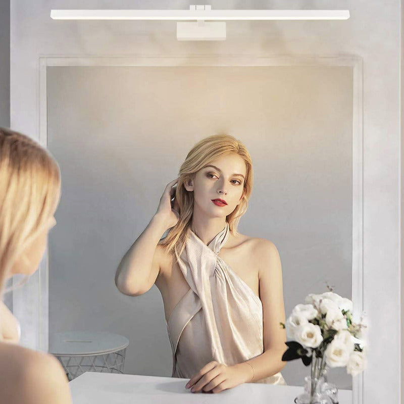 Aplique De Pared Line 60cm Diseño Moderno Baño Led Buena Luz