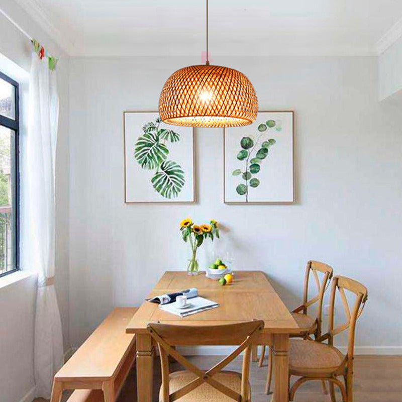 Lámpara Colgante De Techo Cuencos Led Comedor Buena Luz