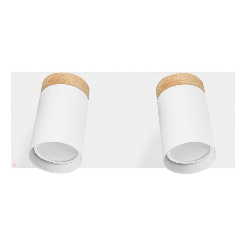Plafón Dolby 2 Luces Techo Iluminacion Led Diseño Buena Luz