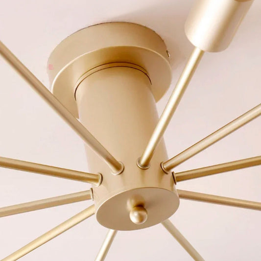 Lámpara De Techo Azteka Led Ideal Living Comedor Buena Luz