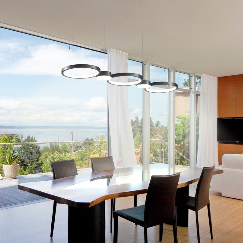 Lámpara Colgante De Techo Infinit Led Comedor Buena Luz