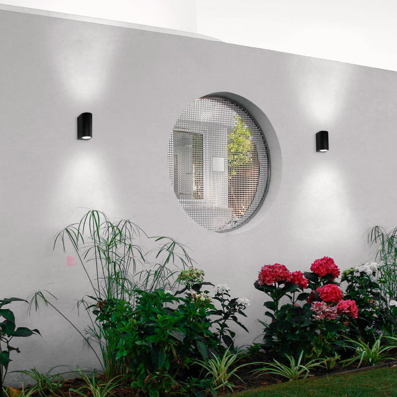 Aplique Exterior Pared Bidireccional Iluminacion Led Ip65