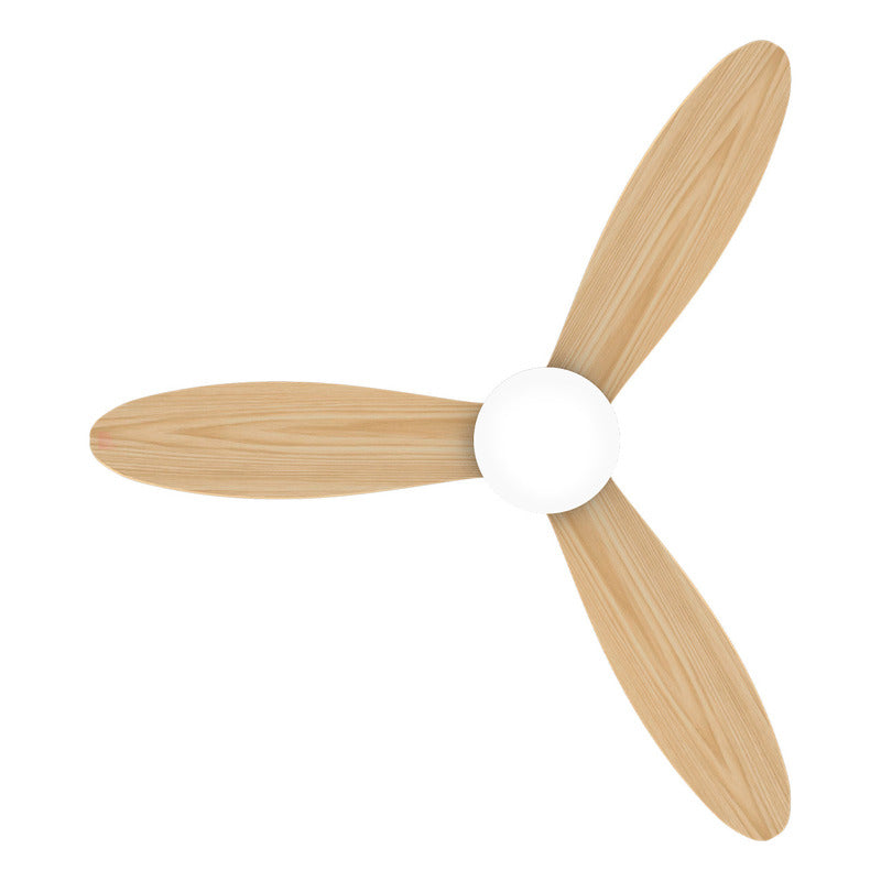Ventilador De Techo Luz Led Diseño Galaxy Madera Buena Luz