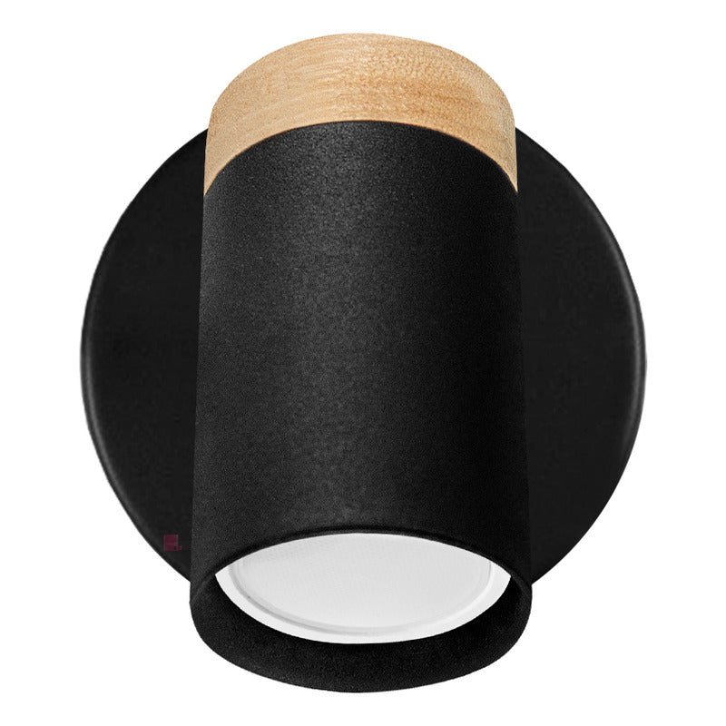 Aplique De Pared Dolby 1 Luz Led Dirigible Diseño Buena Luz