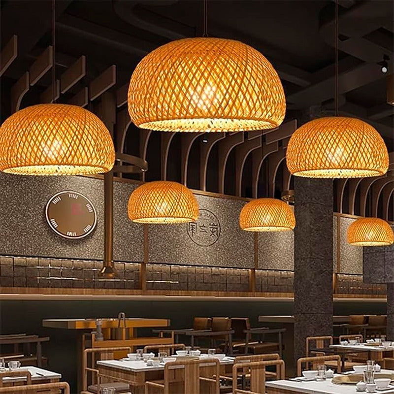 Lámpara Colgante De Techo Cuencos Led Comedor Buena Luz