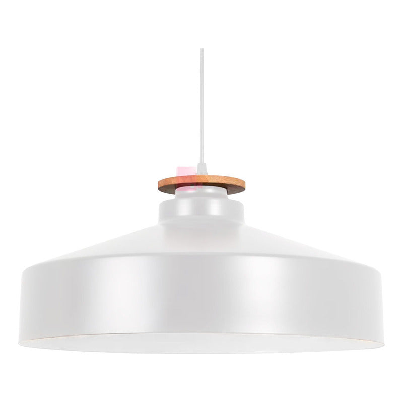 Lampara Colgante Wood Iluminacion Led Decorativa Buena Luz