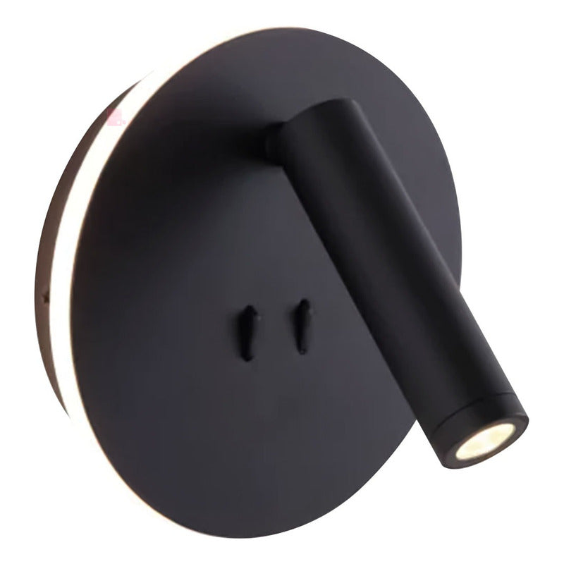 Aplique Cabecera Circle Led Direccional Movil Buena Luz