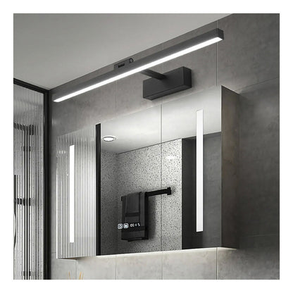 Aplique Pared Line Diseño Espejo Baño Lámpara Led Buena Luz