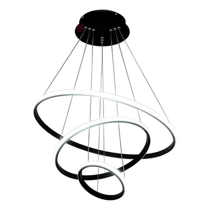 Lámpara Colgante Laser Led Incluido Living Comedor Buena Luz