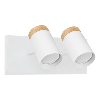 Plafón Dolby 2 Luces Techo Iluminacion Led Diseño Buena Luz