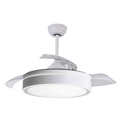 Ventilador De Techo Wow 3 Aspas Led Retráctil Inteligente