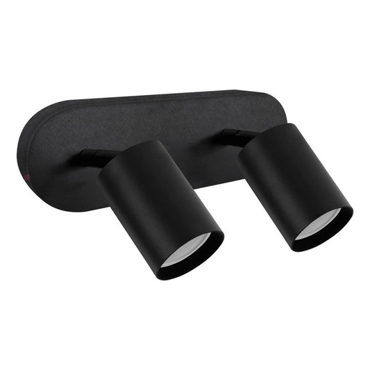 Lampara Aplique De Pared Loop 2 Luces Led Diseño Buena Luz