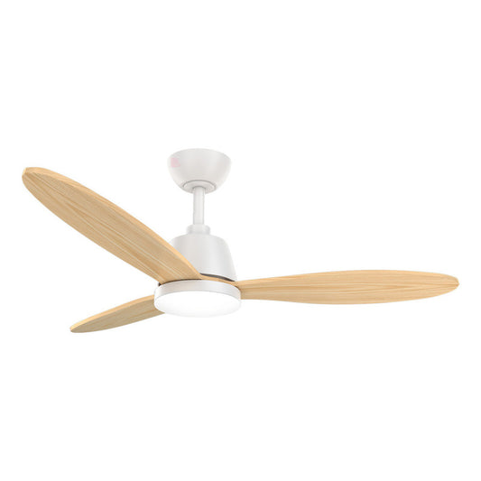 Ventilador De Techo Luz Led Diseño Galaxy Madera Buena Luz Cantidad De Aspas 3 Estructura Negro Diámetro 1.32 M Frecuencia 60hz Material De Las Aspas Metal