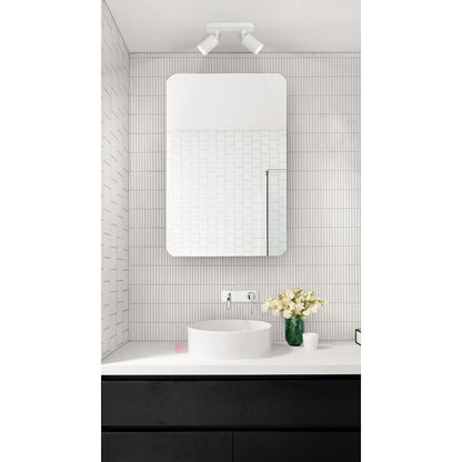 Lampara Aplique De Pared Loop 2 Luces Led Diseño Buena Luz