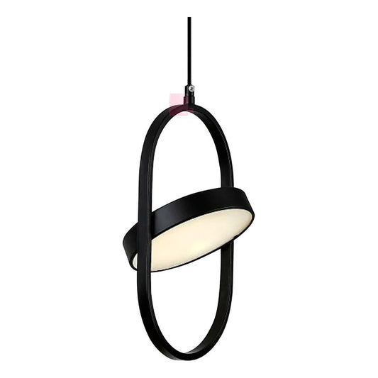 Lampara Colgante Wow Led Direccional Decorativa Buena Luz Estructura Negro