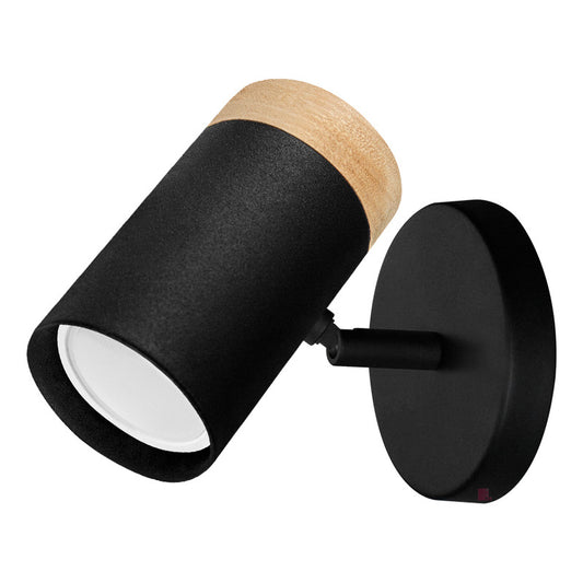 Aplique De Pared Dolby 1 Luz Led Dirigible Diseño Buena Luz