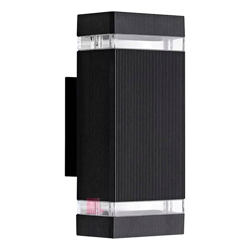 Aplique Pro De Pared Exterior Doble Luz Led Ip65 Buena Luz