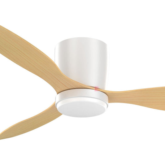 Ventilador De Techo Venture Wood Luz Led Buena Luz