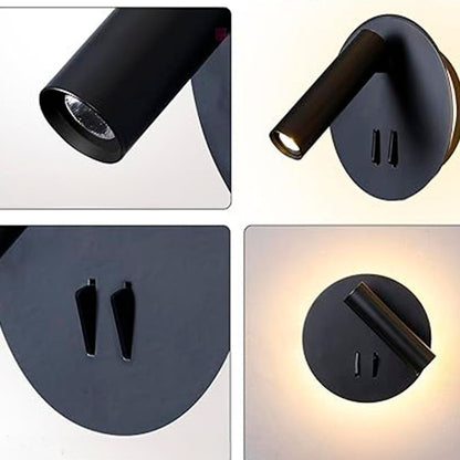 Aplique Cabecera Circle Led Direccional Movil Buena Luz