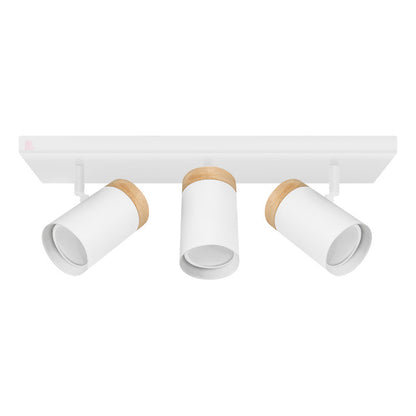 Plafón Techo Dolby 3 Luces Iluminacion Led Diseño Buena Luz