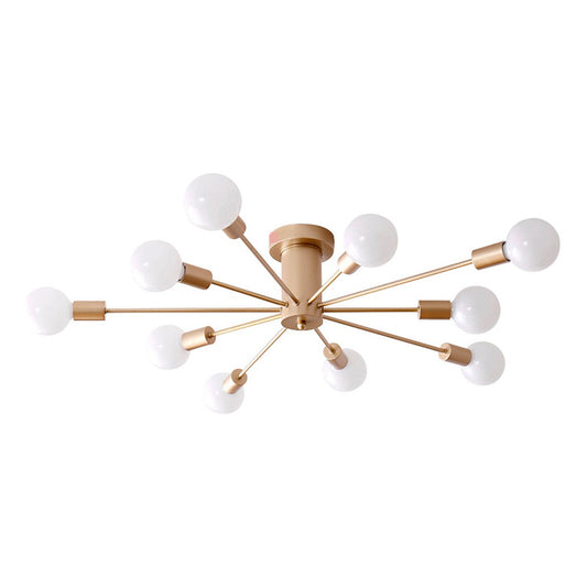 Lámpara De Techo Azteka Led Ideal Living Comedor Buena Luz