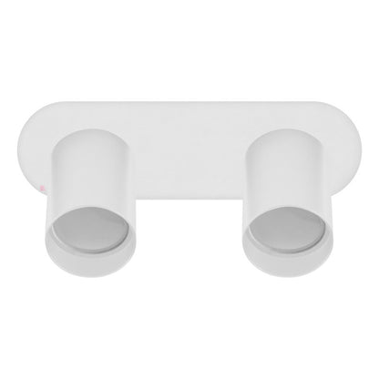 Lampara Aplique De Pared Loop 2 Luces Led Diseño Buena Luz