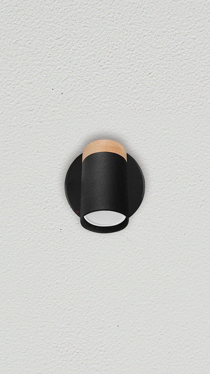 Aplique De Pared Dolby 1 Luz Led Dirigible Diseño Buena Luz