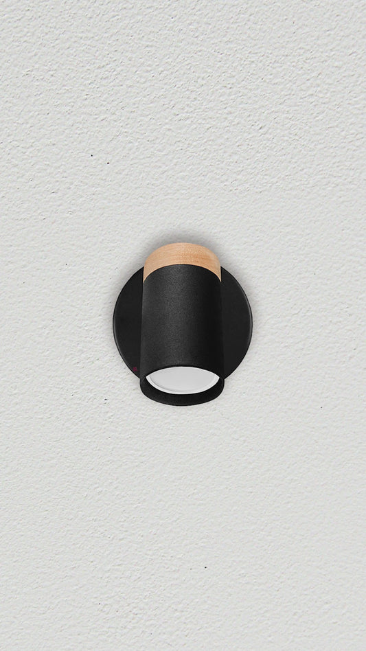 Aplique De Pared Dolby 1 Luz Led Dirigible Diseño Buena Luz