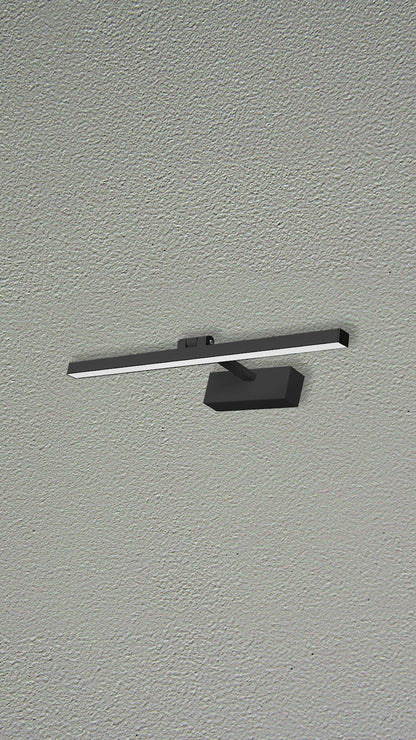 Aplique Pared Line Diseño Espejo Baño Lámpara Led Buena Luz